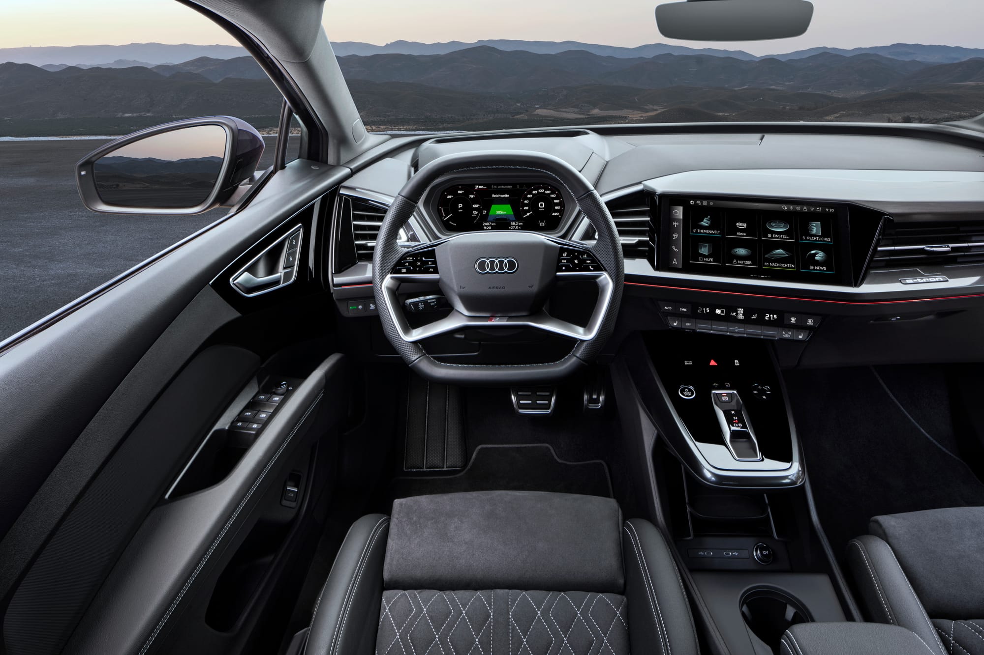 Audi Q4 E-Tron Updated Interior and Features