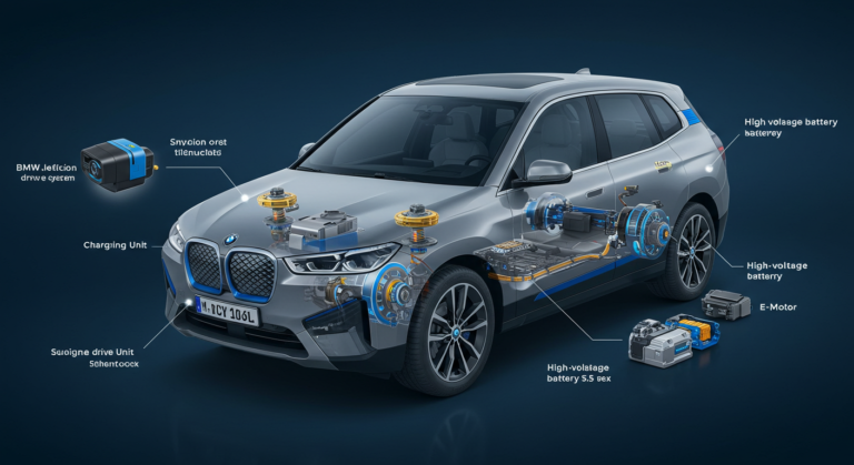 BMW iX3 Flow Edition Showcases E Ink Hood Display at Auto China