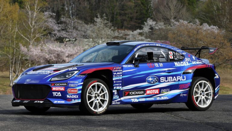 Subaru BRZ Gains Turbo and AWD for Rally Debut