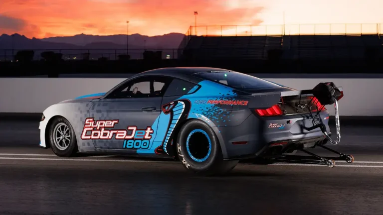 Ford Mustang Cobra Jet 2200 Sets New Electric Drag Racing Record