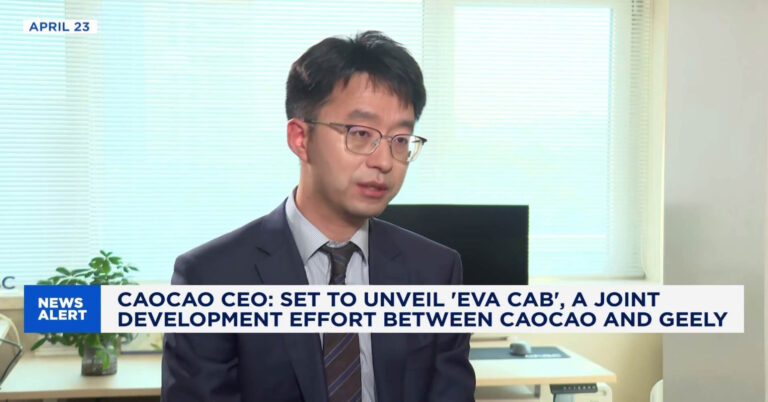 Geely EVA Cab Debuts as China’s First Purpose-Built Robotaxi