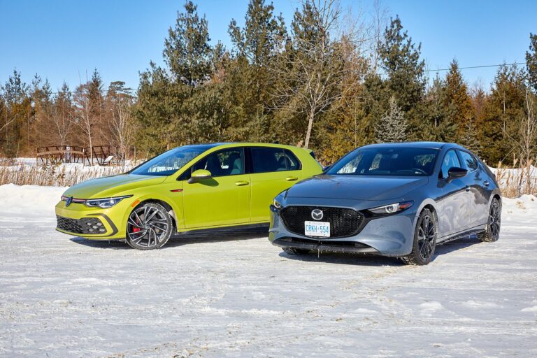 Mazda 3 Turbo Premium Plus Challenges Volkswagen GTI