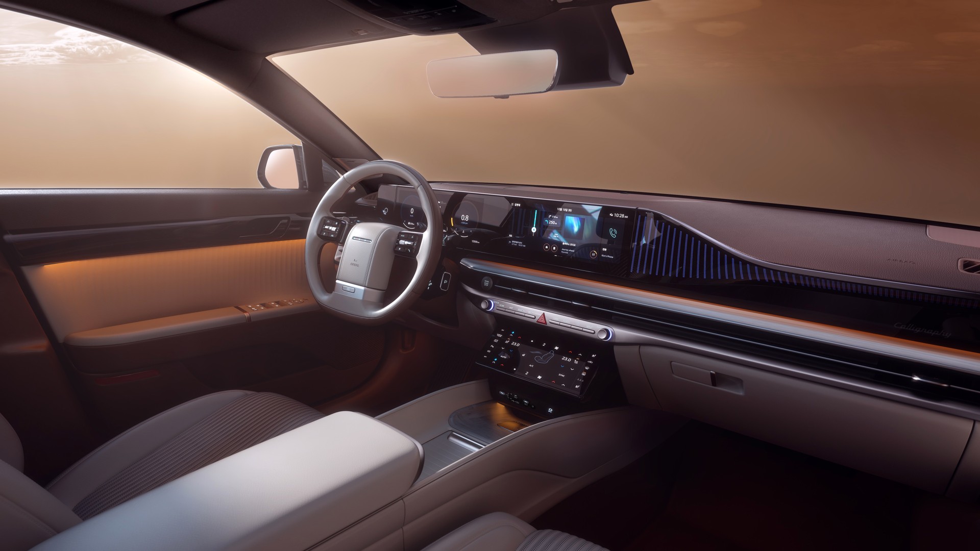 Hyundai Grandeur Facelift Debuts With Upgraded Interior