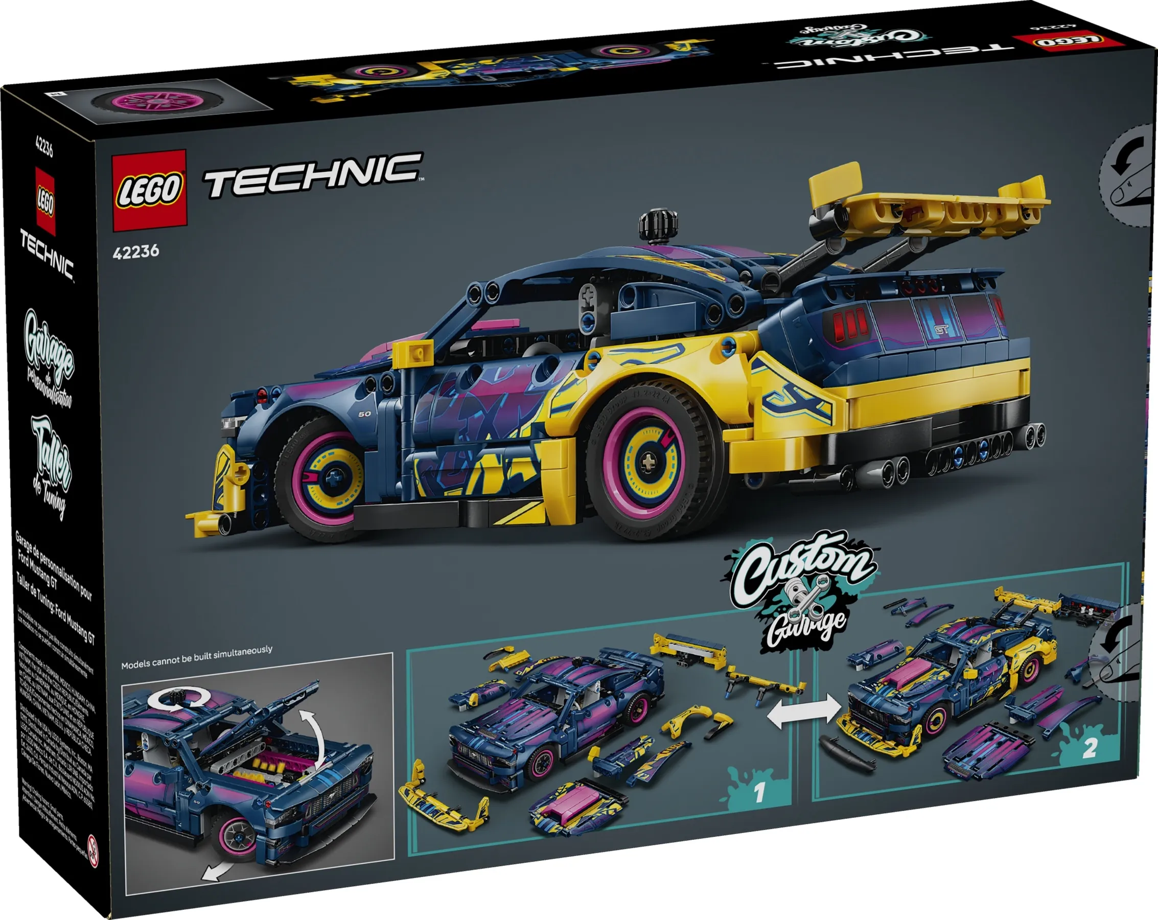 Lego Technic Mustang GT Set Offers Dual Customization Options