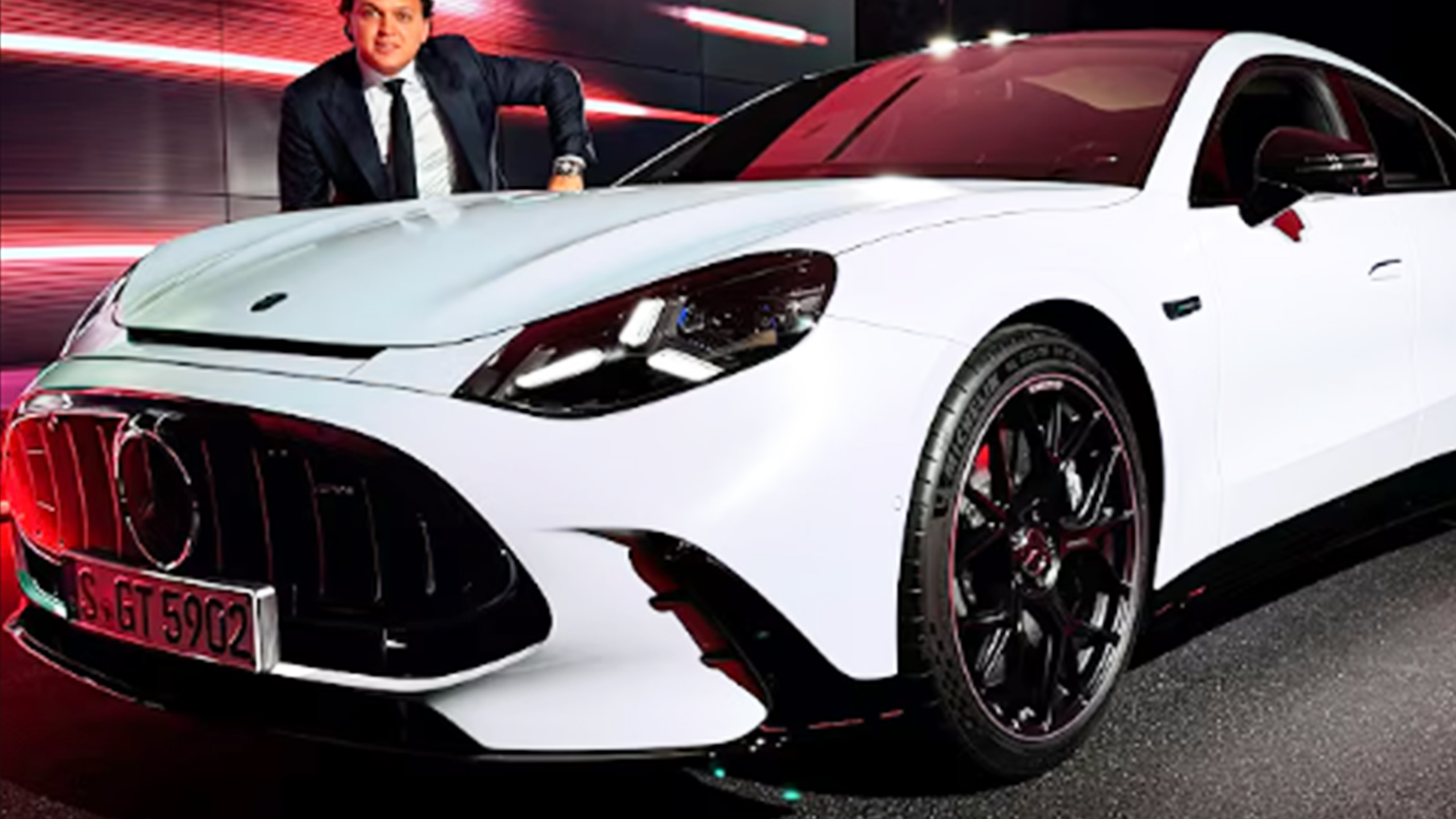 Electric Mercedes-AMG GT 4-Door Leaks Early