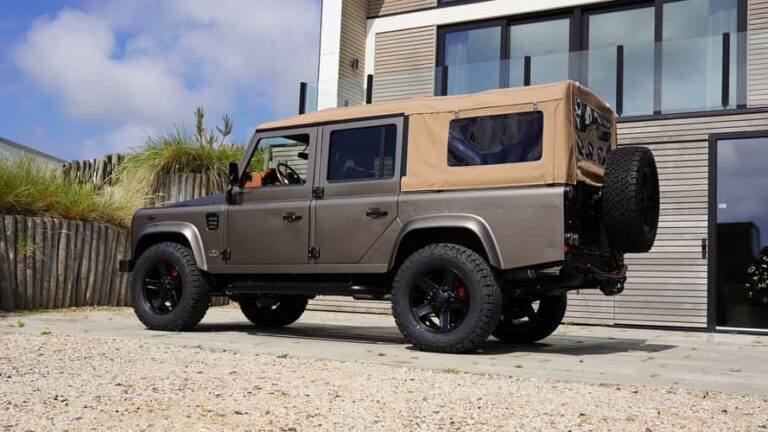 Electric Defender Restomod Claims 375-Mile Range
