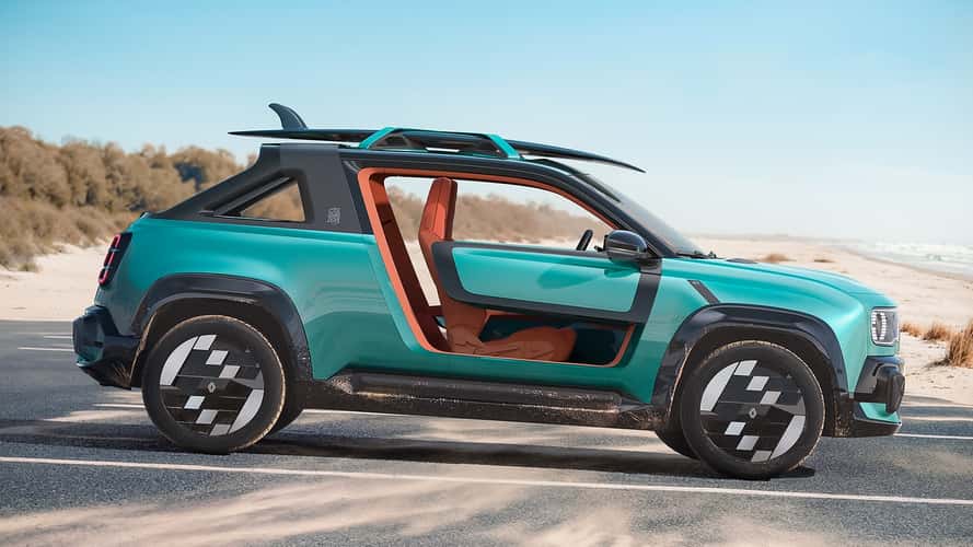 Renault 4 JP4x4 Concept Is A Bold Electric Beach Buggy