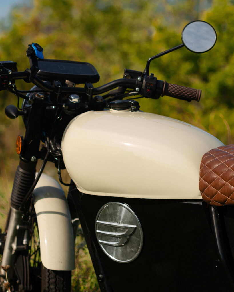 Beachman Turns a Blown 1974 Honda CB500 Into an EV