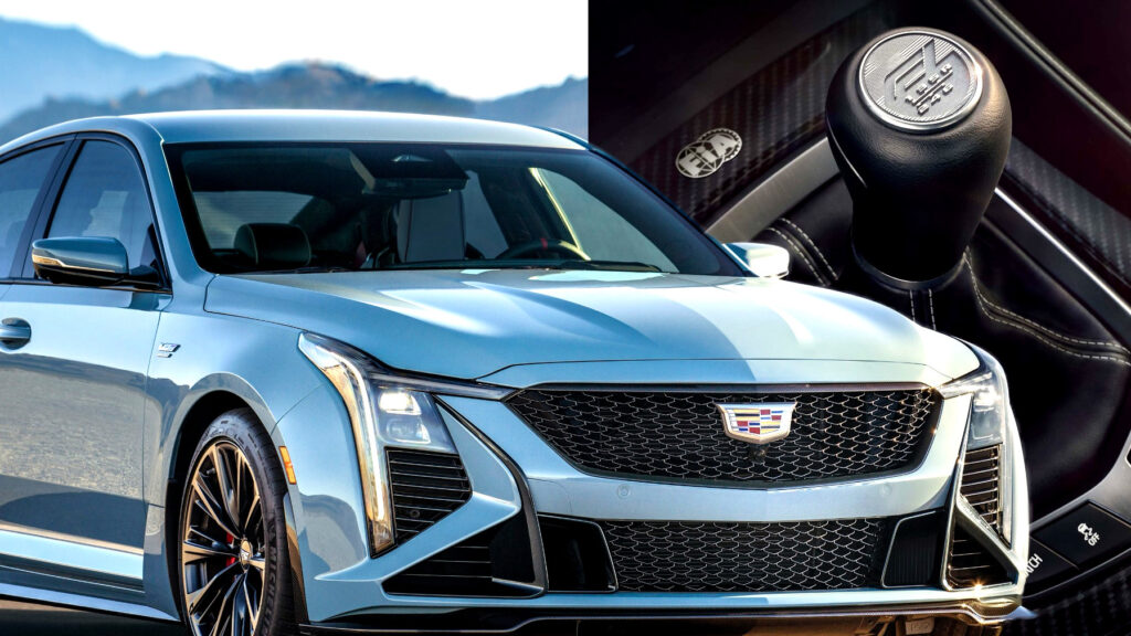 Cadillac CT5-V Blackwing Nears End as America’s Last Manual V8 Sedan